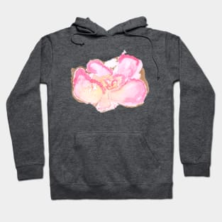 cotton candy peony Hoodie